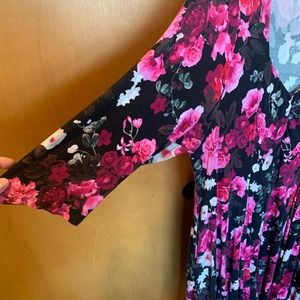 Torrid skater floral dress 3x
